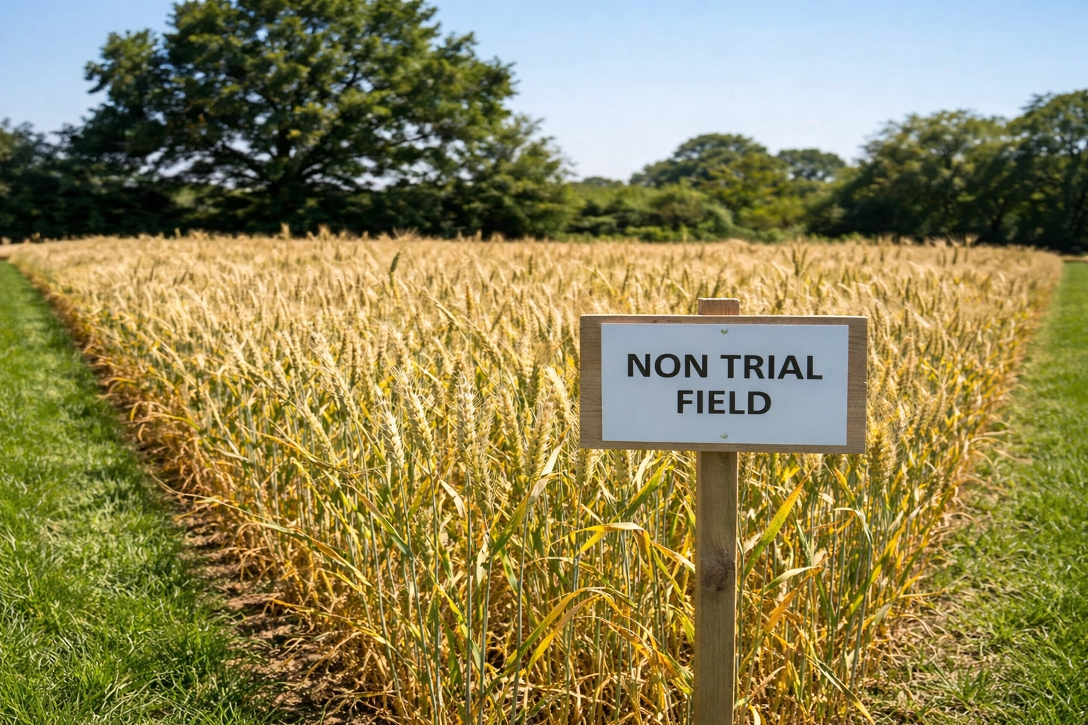 Before - Traditional Wheat Farming